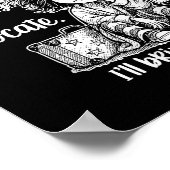 Sehr geehrter Herr Ufo viel bin ich verpackt und b Poster (Ecke)