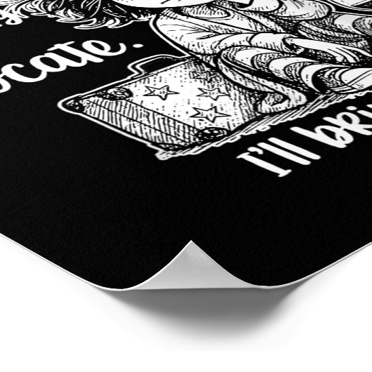 Sehr geehrter Herr Ufo viel bin ich verpackt und b Poster (Ecke)