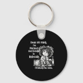 Sehr geehrter Herr Ufo viel bin ich verpackt und b Schlüsselanhänger (Vorderseite)