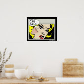 Sehr geehrter Herr! Was für ein Freak Poster (Küche)