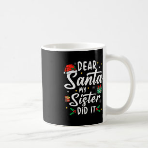 Sehr geehrter Herr Weihnachts meine Schwester hat Kaffeetasse