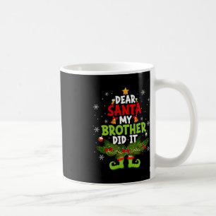 Sehr geehrter Herr Weihnachtsbruder hat es ELF gem Kaffeetasse
