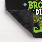 Sehr geehrter Herr Weihnachtsbruder hat es ELF gem Mousepad (Ecke)