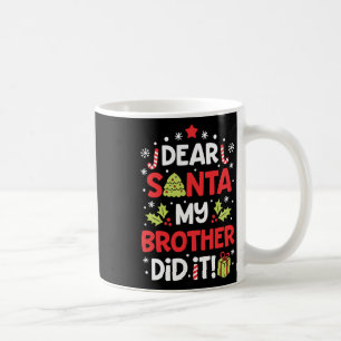 Sehr geehrter Herr Weihnachtsbruder hat Weihnachts Kaffeetasse