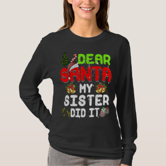 Sehr geehrter Herr Weihnachtsmann hat es lustige W T-Shirt
