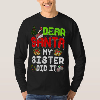 Sehr geehrter Herr Weihnachtsmann hat es lustige W T-Shirt