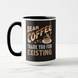 Sehr geehrter Kaffee Vielen Dank für Ihr Bestes Fu Tasse