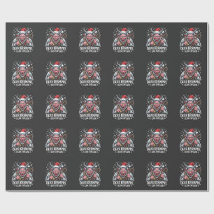Sehr geehrter Krampus, ich kann Weihnachten Santa Geschenkpapier