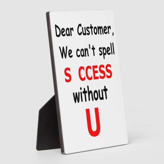 Sehr geehrter Kunde, wir können keinen Erfolg ohne Fotoplatte (Seite)