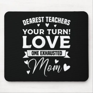 Sehr geehrter Lehrer, ich spreche mit allen, also  Mousepad
