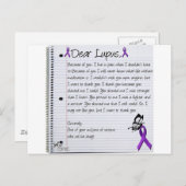 Sehr geehrter Lupus. Postkarte (Vorne/Hinten)