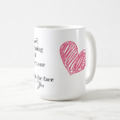 Sehr geehrter Mann, vielen Dank für mein Ehemann Kaffeetasse (VorderseiteRechts)