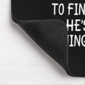 Sehr geehrter Mathematik Funny Math Zitat Mousepad (Ecke)