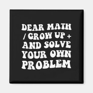 Sehr geehrter Mathematiker Retro Vintag Lehrer Stu Magnet