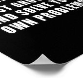 Sehr geehrter Mathematiklehrer wächst einfach in s Poster (Ecke)