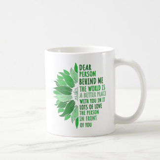 Sehr geehrter Mensch hinter meiner Tasse