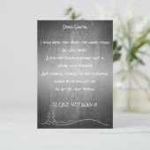 Sehr geehrter Santa (Stehend Vorderseite)