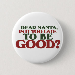 Sehr geehrter Santa Button