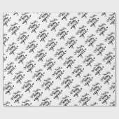 Sehr geehrter Santa Geschenkpapier (Flach)