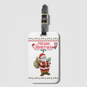 Sehr geehrter Santa | Heilige Weihnachten 2024 Gepäckanhänger (Vorderseite Vertikal)