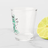 Sehr geehrter Santa I Really Tried | Spaß Weihnach Schnapsglas (Rechts)