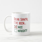 Sehr geehrter Santa Kaffeetasse (Links)