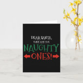 Sehr geehrter Santa Karte (Gelbe Blume)