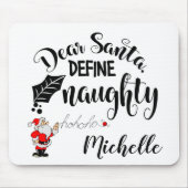 Sehr geehrter Santa Mousepad (Vorne)