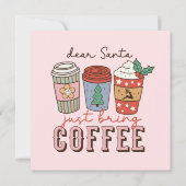 Sehr geehrter Santa | Niedliche Weihnachten (Vorderseite)