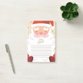 Sehr geehrter Santa Post-it Klebezettel (Büro)