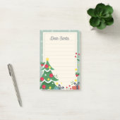 Sehr geehrter Santa Post-it Klebezettel (Büro)