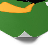 Sehr geehrter Santa Poster (Ecke)