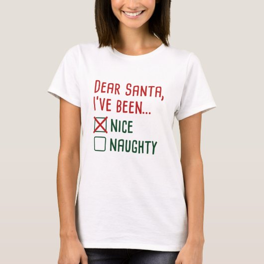Sehr geehrter Santa T-Shirt (Vorderseite)