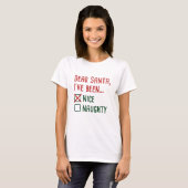 Sehr geehrter Santa T-Shirt (Vorne ganz)