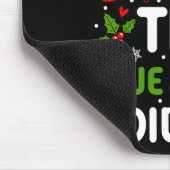 Sehr geehrter Santa The Blue Jay hat es getan Mousepad (Ecke)