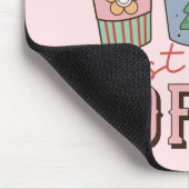 Sehr geehrter Santa | Weihnachtskaffee Mousepad (Ecke)