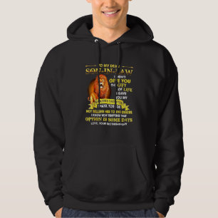 Sehr geehrter Schwiegersohn, ich habe dir nicht da Hoodie
