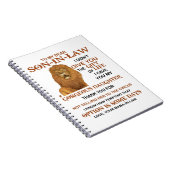 Sehr geehrter Schwiegersohn, ich habe dir nicht da Notizblock (Rechte Seite)