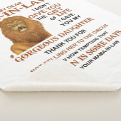 Sehr geehrter Schwiegersohn, ich habe dir nicht da Sherpadecke (3/4)