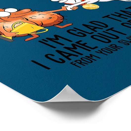 Sehr geehrter Vater aller Balls in der Welt, ich b Poster (Ecke)