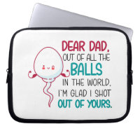 Sehr geehrter Vater, aus allen Balls der Welt