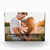 Sehr geehrter Vater Personalisiert Foto Message Ke (Vorderseite)