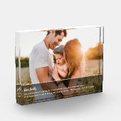 Sehr geehrter Vater Personalisiert Foto Message Ke (Links)