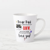 Sehr geehrter Vater und BMW Milchtasse (Rechts)