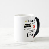 Sehr geehrter Vater und BMW Verwandlungstasse (VorderseiteRechts)