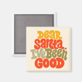 Sehr geehrter Weihnachtsmann - ich war ein gutes D Magnet (Vorderseite/Rückseite)