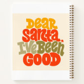 Sehr geehrter Weihnachtsmann - ich war ein gutes D Notizblock (Rückseite)