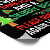 Sehr geehrter Weihnachtsmann, ich Wollte ein feine Poster (Ecke)