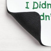 Sehr geehrter Weihnachtsmann, ich wusste nicht, da Mousepad (Ecke)