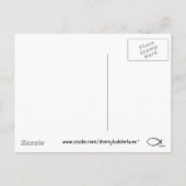 Sehr geehrter Weihnachtsmann, Postkarte (Rückseite)